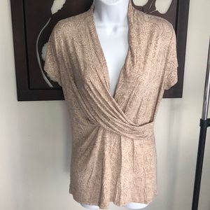 Ann Taylor short sleeve blouse